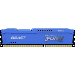 Kingston FURY Beast Werkgeheugenset voor PC DDR3 16 GB 2 x 8 GB Non-ECC 1600 MHz 240-pins DIMM CL10 KF316C10BK2/16