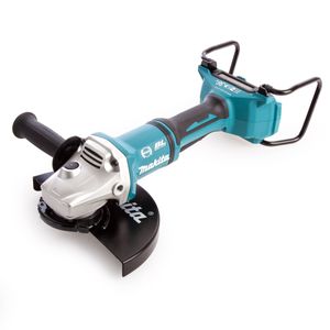 Makita DGA900ZKX2 | 2x18V | Haakse Slijper 230mm | Ezynut M14 | zonder accu's en lader in koffer - DGA900ZKX2