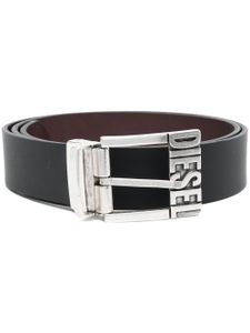 Diesel ceinture B-Shift II en cuir - Noir