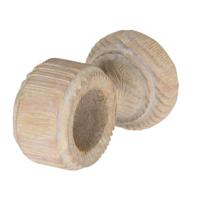 Leen Bakker - Plafondsteun Gordijnroede - FSC Vintage - Ø28mm (1280093) - Hout - Beige