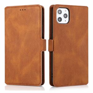 Samsung Galaxy A42 hoesje - Bookcase - Pasjeshouder - Portemonnee - Kunstleer - Bruin