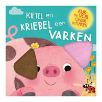 Lantaarn Publishers Kietel en kriebel een varken flapjesboek
