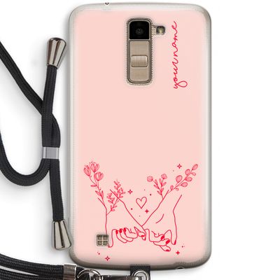 Best Friends: LG K10 (2016) Transparant Hoesje met koord