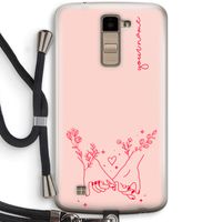 Best Friends: LG K10 (2016) Transparant Hoesje met koord