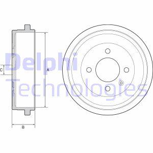 Remtrommel DELPHI, u.a. für VW, Seat, Skoda