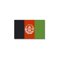 Gevelvlag/vlaggenmast vlag Afghanistan 90 x 150 cm   -