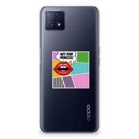 OPPO A53 5G | OPPO A73 5G | Sillicone Back Cover | Popart Princess