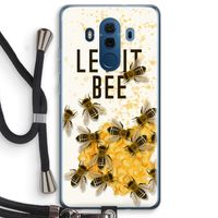 Let it bee: Huawei Mate 10 Pro Transparant Hoesje met koord