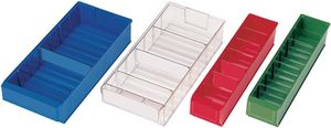 Promat Stellingbak | L500xB235xH145mm | blauw polypropyleen - 9000448977 9000448977
