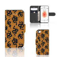 Telefoonhoesje met Pasjes voor Apple iPhone 5 | 5s | SE Snakes