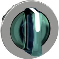 Schneider Electric ZB4FK1733 ZB4FK1733 Plat, Terugstelbaar (Ø) 30.5 mm Chroom, Groen 1 stuk(s)