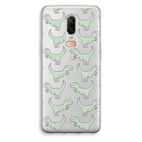 Dinos: OnePlus 6 Transparant Hoesje