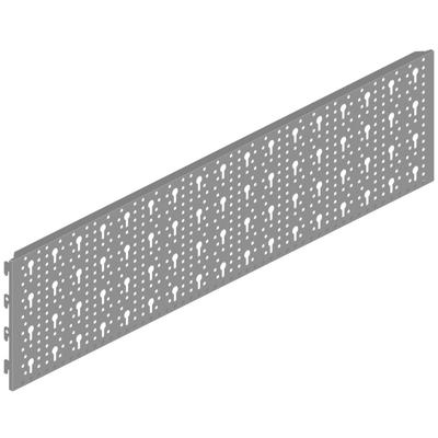 Stahl-Lochplatte STA weißalu.L.800mm B.200mm