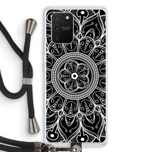 Roses Are Red: Samsung Galaxy S10 Lite Transparant Hoesje met koord