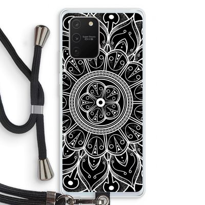 Roses Are Red: Samsung Galaxy S10 Lite Transparant Hoesje met koord
