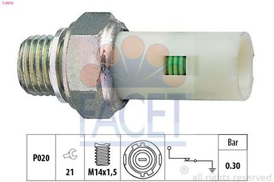 Oliedruksensor 70076
