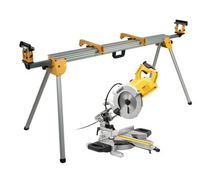 DeWALT DWS778KIT Afkort-/Verstekzaag met XPS 250mm 1850W + DE7023 Onderstel