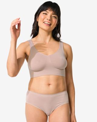 HEMA Dameshipster second skin micro beige (beige)