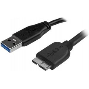 StarTech.com Dunne micro USB 3.0-kabel 2 m