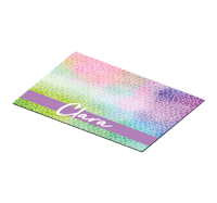 Placemat met tekst Moder patroon aanpasbare naam