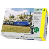 MiniTrix 11158 N digitale startset goederentrein met BR 120 van de WRS