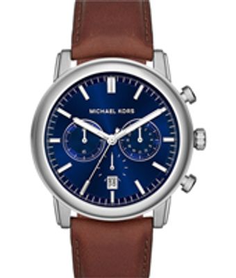 Horlogeband Michael Kors MK8429 Leder Bruin 22mm