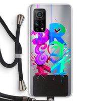 Dream: Xiaomi Mi 10T 5G Transparant Hoesje met koord Dream: Xiaomi Mi 10T 5G Transparant Hoesje met koord