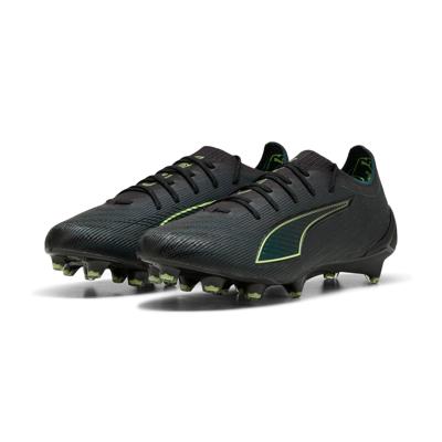 PUMA Ultra 6 Ultimate Gras Voetbalschoenen (FG) Zwart Donkergroen Lichtgroen