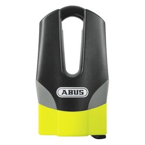 ABUS Granit quick mini, Schijfremslot voor de moto, Geel