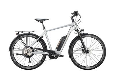 BRENNABOR Ebike trekk. t-38e 28/50 he. 8sp. silver/brown