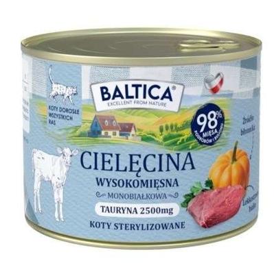 BALTICA Smaki regionów Veal - nat kattenvoer - 185g