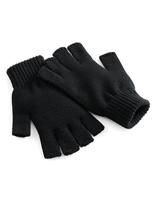 Beechfield CB491 Fingerless Gloves - Black - S/M