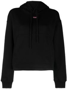 Diesel hoodie à logo brodé F-Jaral-Hood-D - Noir