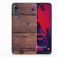 Huawei P20 Pro | Bumper Hoesje | Old Wood