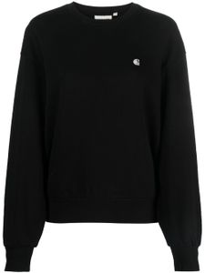 Carhartt WIP embroidered-logo cotton sweatshirt - Noir