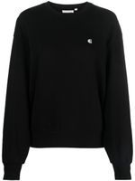 Carhartt WIP embroidered-logo cotton sweatshirt - Noir - thumbnail