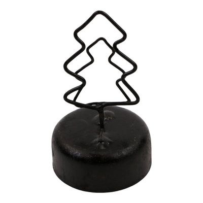 Metalen Fotohouder Kerstboom (8 x 4 cm)