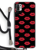 Lips: Xiaomi Redmi Note 10 5G Transparant Hoesje met koord