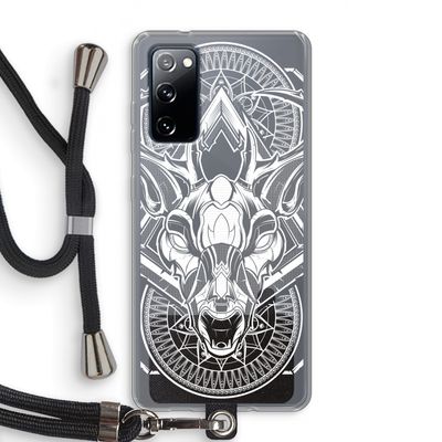 Oh Deer: Samsung Galaxy S20 FE / S20 FE 5G Transparant Hoesje met koord
