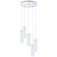 Eglo Hanglamp Pinto 5-lichts nikkel mat 93003