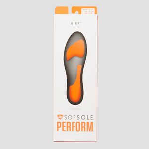 SOFSOLE Sofsole airr inlegzool zwart/oranje heren