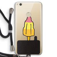 Raketijsje: Huawei Ascend P8 Lite (2017) Transparant Hoesje met koord