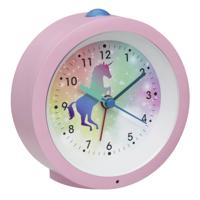 TFA Dostmann 60.1033.12 Wekker Kwarts Roze Slepend uurwerk (geluidsloos) - thumbnail