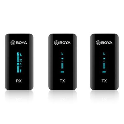 Boya 2.4 ghz ultra-compacte microfoon draadloos by-xm6-s2