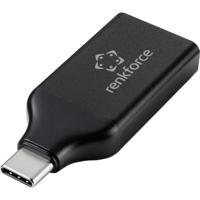 Renkforce USB 2.0 Adapter [1x USB-C 2.0 stekker - 1x DisplayPort bus] - thumbnail