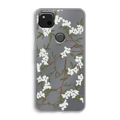 Blossoming spring: Google Pixel 4a Transparant Hoesje