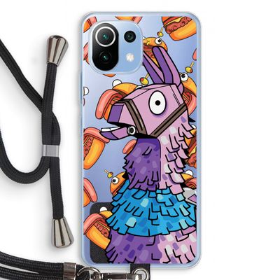 Loot Burger: Xiaomi Mi 11 Lite Transparant Hoesje met koord