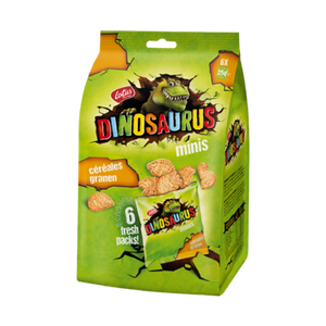 Lotus Koekjes Original Mini Dinosaurus 6 x 25 g bij Jumbo