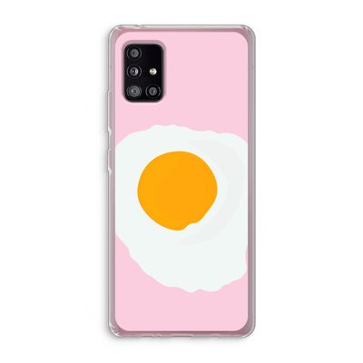 Sunny side up: Samsung Galaxy A51 5G Transparant Hoesje