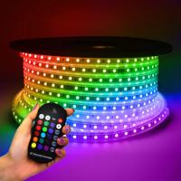 Glow60 RGB LED Strip 50 meter - IP65 waterdicht - Dimbaar - Buiten & Binnen - 60 LEDs/m - 400 Watt 30.000lm - SMD 5050 - IP65 waterdicht - Inkortbaar per meter